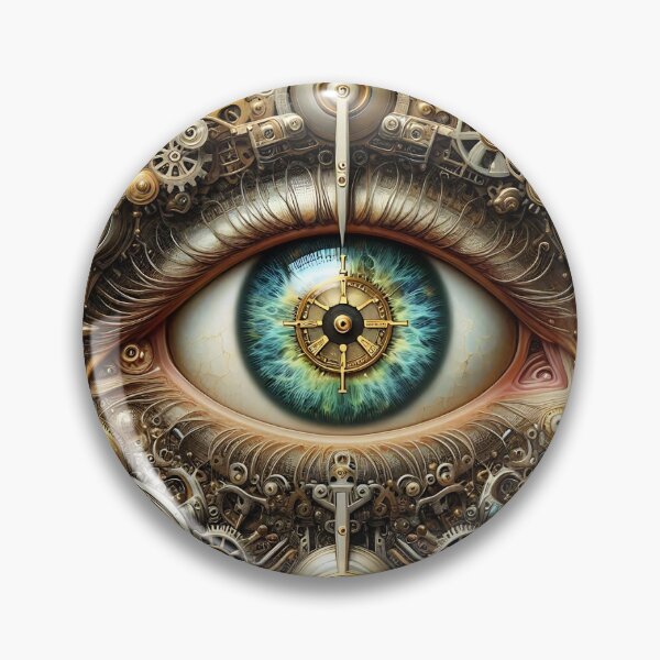 Item preview, Steampunk Clock Eye designed and sold by Intriguing Designs.
