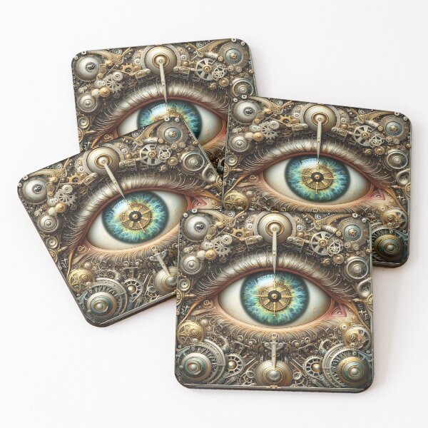 Item preview, Steampunk Clock Eye designed and sold by Intriguing Designs.