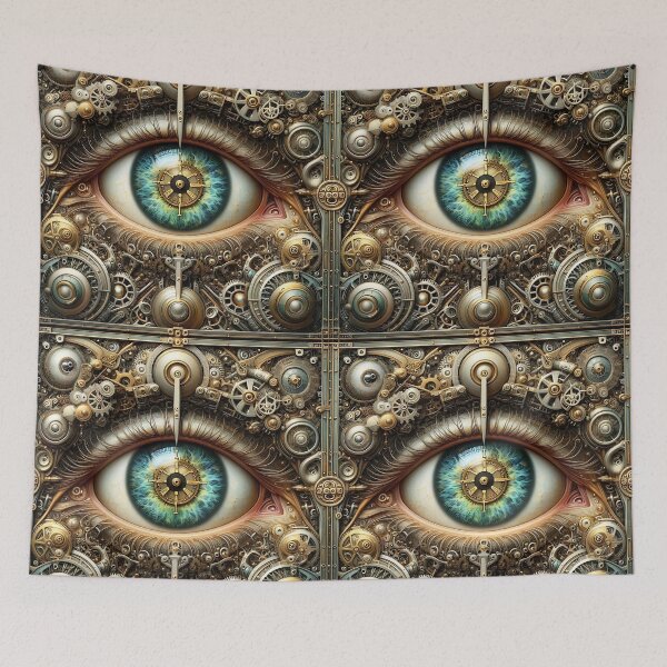 Item preview, Steampunk Clock Eye designed and sold by Intriguing Designs.