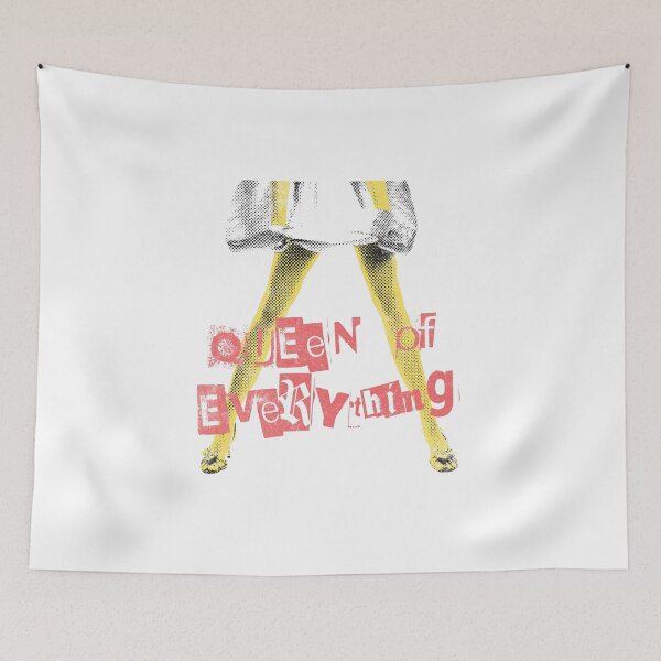 Item preview, Queen of Everything - Bold Feminist Collage Art designed and sold by The secret storage room.