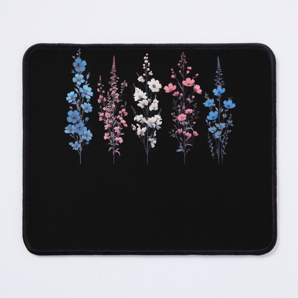 Item preview, Transgender Pride Flag Wildflower LGBTQ Pride Month Discreet designed and sold by Kimberley King Art King Art.
