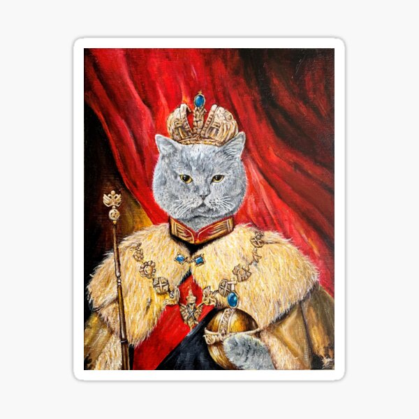 Item preview, Royal Cat King designed and sold by iamsosorrrry.