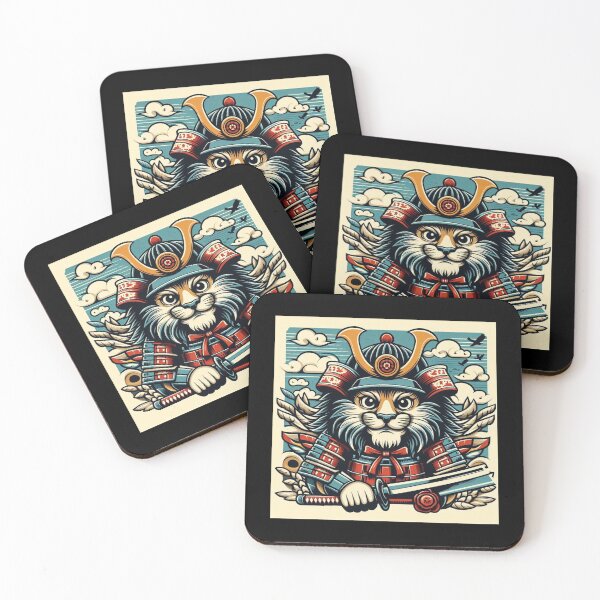 Item preview, samurai lion designed and sold by EuropeanPrints.