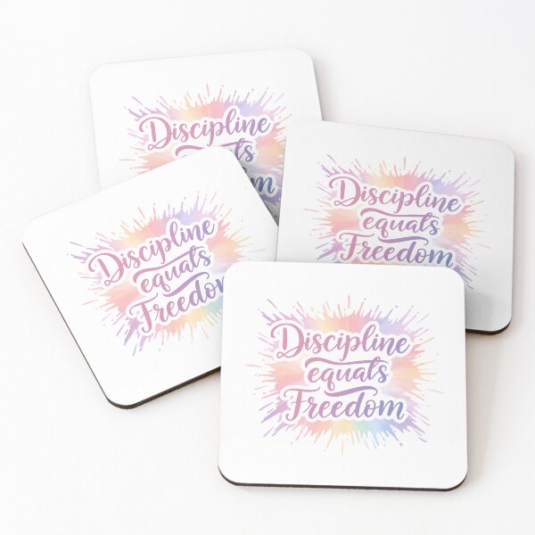 Item preview, Discipline Equals Freedom – Spartan Typography Tee designed and sold by sifo2024.