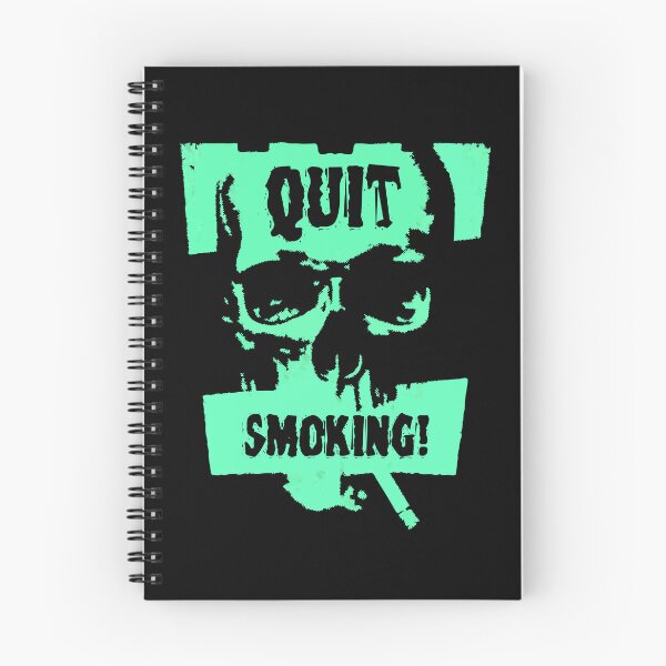 Item preview, Quit Smoking Skull – Punk Anti-Smoking Art designed and sold by VikArtStudio.