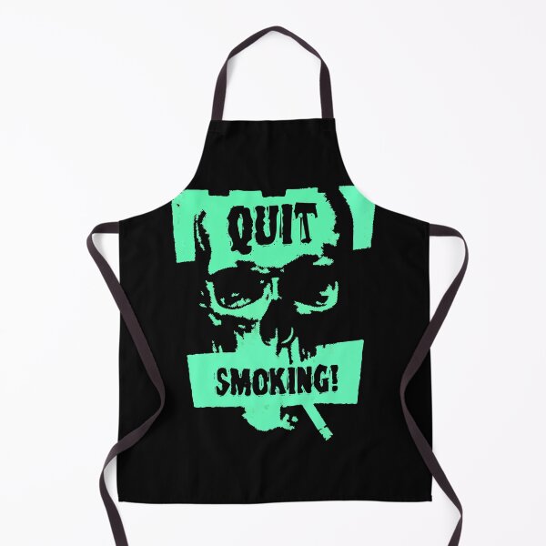 Item preview, Quit Smoking Skull – Punk Anti-Smoking Art designed and sold by VikArtStudio.