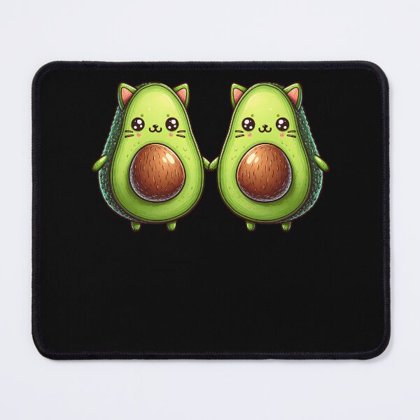 Item preview, Avocado Cat Kitten Vegan Vegetarian designed and sold by Kimberley King Art  King Art.