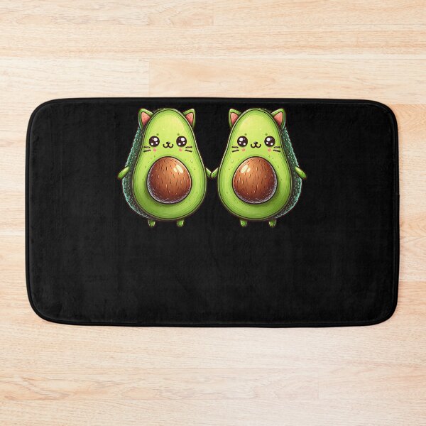 Item preview, Avocado Cat Kitten Vegan Vegetarian designed and sold by Kimberley King Art  King Art.