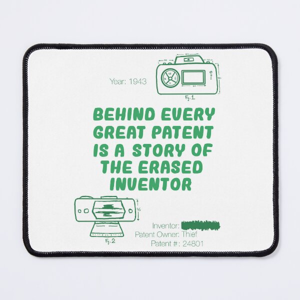Item preview, Behind Every Great Patent Is A Story Of The Erased Inventor designed and sold by Shooz34.