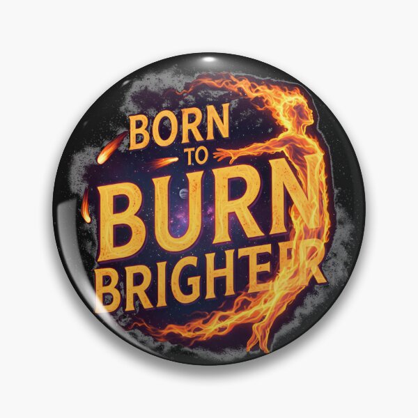Artikelvorschau, Born to Burn Brighter – Kosmisches Flammenkrieger-T-Shirt entworfen und verkauft von sifo2024.