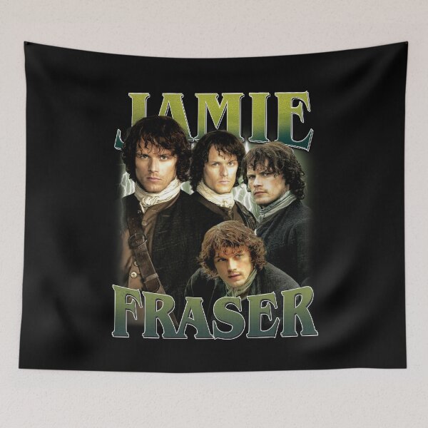 Item preview, Jamie Fraser Outlanders Girl Dinner Movies Poster Retro Vintage 90s Shirt Sassenach Fan Art Birthday Gifts For Her Book Lovers designed and sold by LutherBruce.