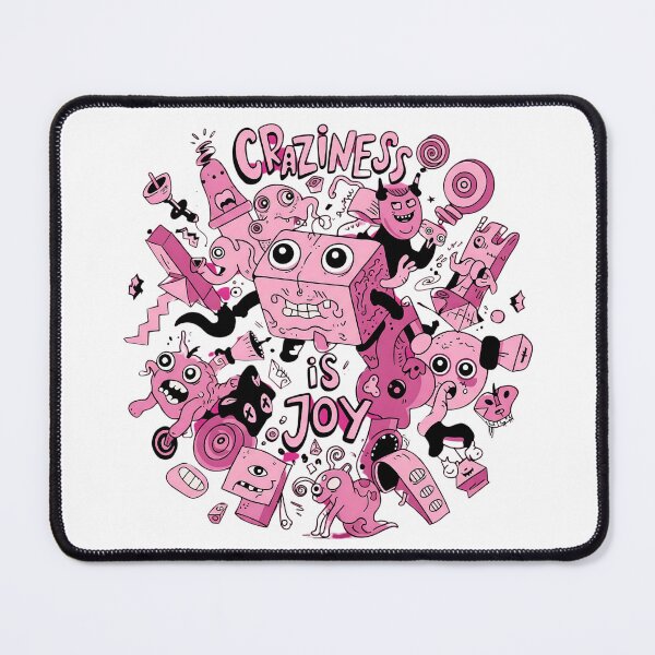 Item preview, Craziness Is Joy Bizarre Monsters And Weird Characters designed and sold by SurrealArtSzysz.