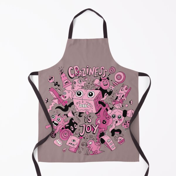 Item preview, Craziness Is Joy Bizarre Monsters And Weird Characters designed and sold by SurrealArtSzysz.
