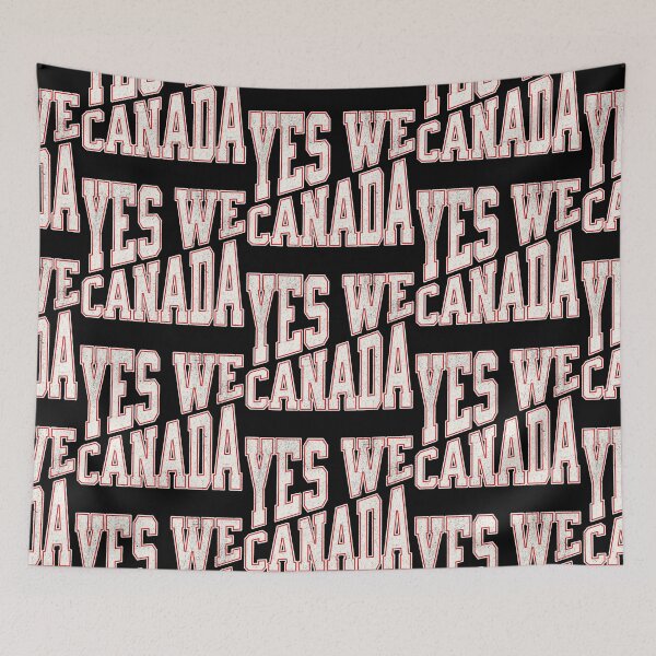 Item preview, YES WE CANADA Canadian Pride Anti-Tariff Protest Political Statement designed and sold by TheTrendsDesk.