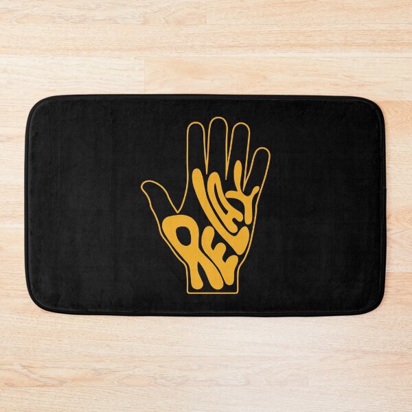 Item preview, Relax written on the palm of the hand designed and sold by BlendArts.