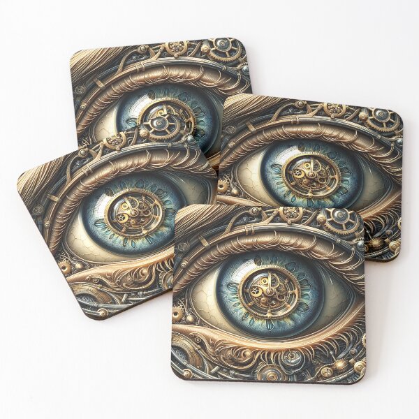 Item preview, Steampunk Clock Eye designed and sold by Intriguing Designs.