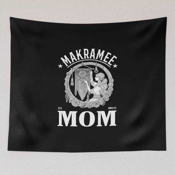 Item preview, Macrame Mom – Knots, Art & Love designed and sold by RetroMaritalArt.