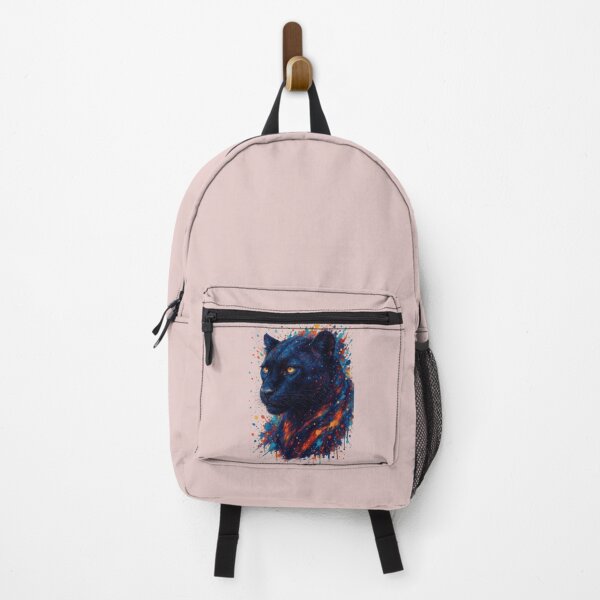 Item preview, Majestic Black Panter – Vibrant Abstract Watercolor Feline Art designed and sold by MoodCircuit.