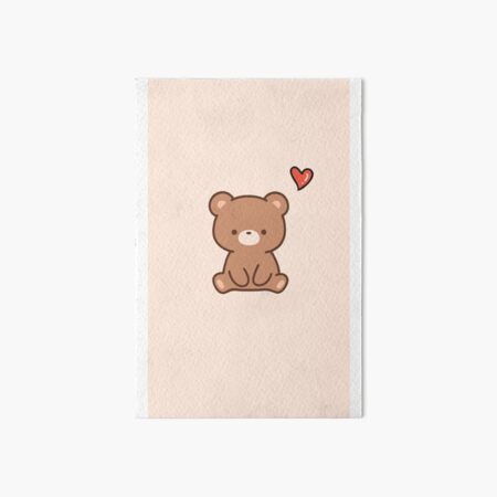 Item preview, Simplistic Teddy Bear Showing Love designed and sold by DeavesDesigns.