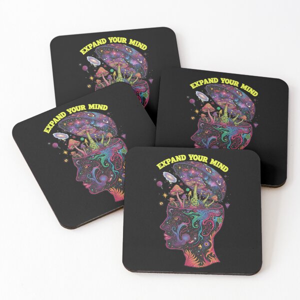 Item preview, Expand Your Mind – Trippy Psychedelic Galaxy Head Tee designed and sold by sifo2024.