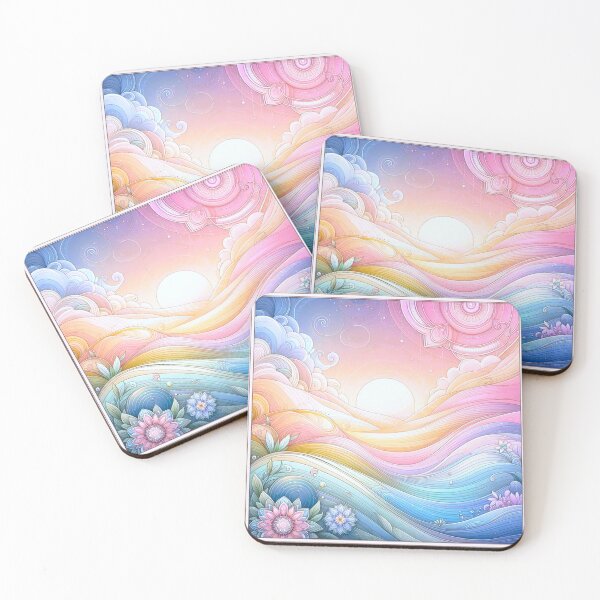 Item preview, Whispers of Tranquility: Sunrise Symphony in Pastel Hues designed and sold by Fantabulous.