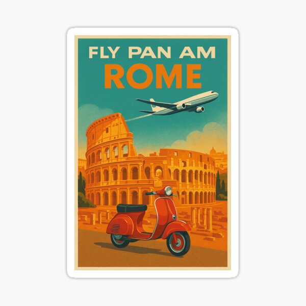Item preview, Rome – Fly Pan Am designed and sold by Thistle-TShop.