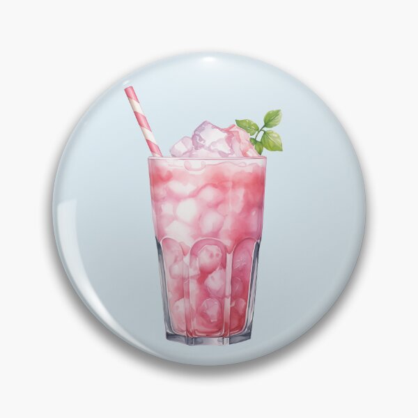 Item preview, Rose Pink Syrup With Milk Drink designed and sold by Alicia Chee.