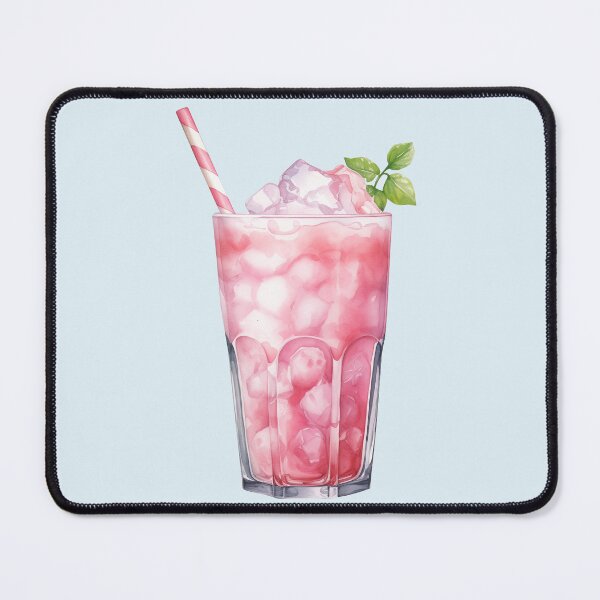 Item preview, Rose Pink Syrup With Milk Drink designed and sold by Alicia Chee.