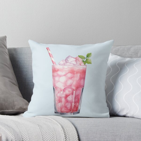 Item preview, Rose Pink Syrup With Milk Drink designed and sold by Alicia Chee.