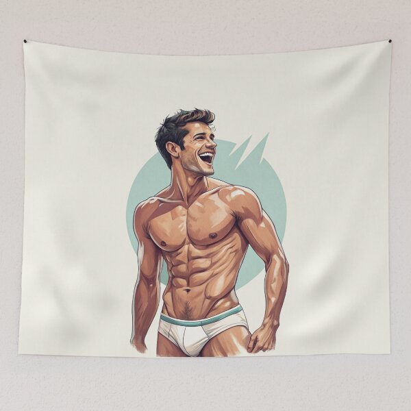 Item preview, Pin-up male - 3 designed and sold by gayishdesign.
