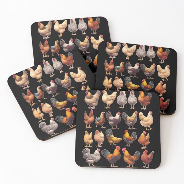 Item preview, Vintage Chicken Lover Farmer Farm designed and sold by Kimberley King Art  King Art.