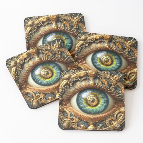 Item preview, Steampunk Clock Eye designed and sold by Intriguing Designs.