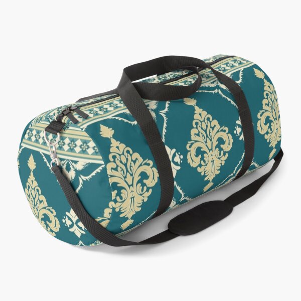 Item preview, Golden Green Classic Damask seamless Border Pattern  designed and sold by Alynek-Design.