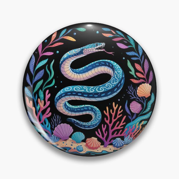 Item preview, Mystic Coral Serpent designed and sold by Ambient Mind Design.