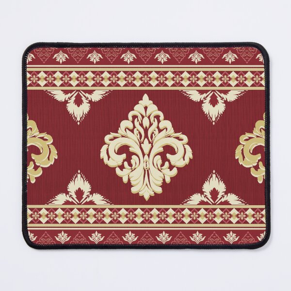 Item preview, Golden Red Classic Damask seamless Pattern designed and sold by Alynek-Design.