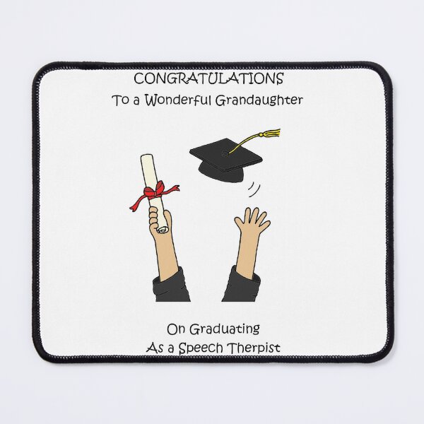 Item preview, Congratulations  Granddaughter Graduating as a Speech Therapist designed and sold by KateTaylor.