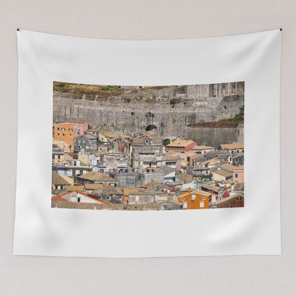 Item preview, Old buildings under fortress,Kerkyra,Corfu island,Greece designed and sold by goceris.