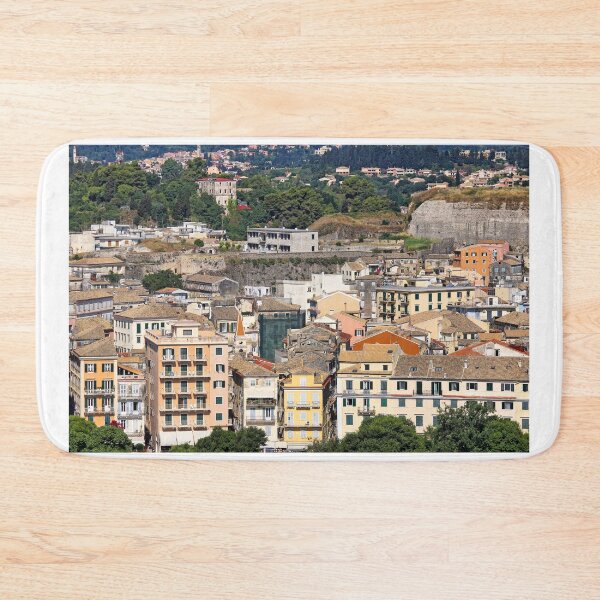 Item preview, Old buildings under fortress,Kerkyra cityscape,Corfu island,Greece designed and sold by goceris.