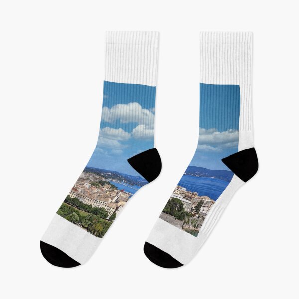 Item preview, Kerkyra city cityscape,Corfu island,Greece,summer season designed and sold by goceris.