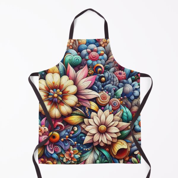 Item preview, Artistic Doodle Floral Design! designed and sold by sks-ai-artist.