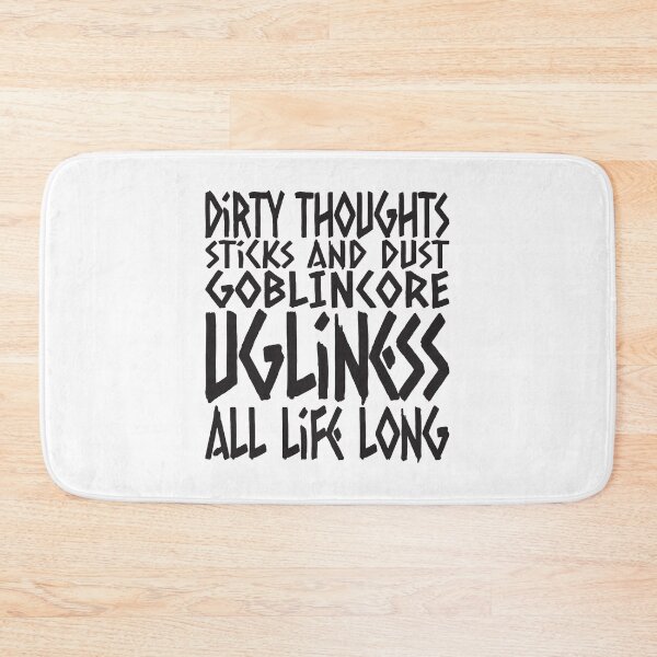 Item preview, Ugly Thoughts Sticks And Dust GOBLINCORE Manifest designed and sold by Marny Design.
