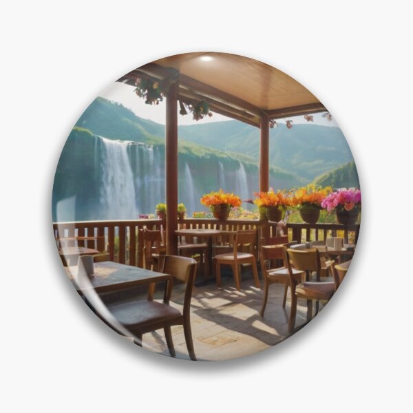 Item preview, Hidden Valley Escape: Café on the Terrace designed and sold by BlareBlare.