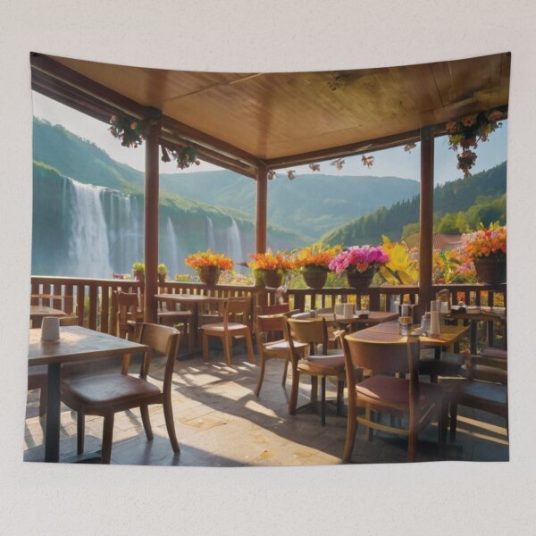 Item preview, Hidden Valley Escape: Café on the Terrace designed and sold by BlareBlare.