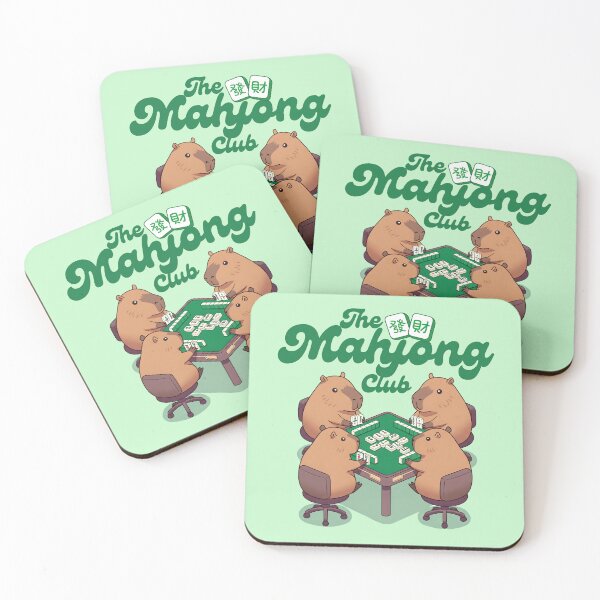 Item preview, The Mahjong Club - Capybara Players designed and sold by The magic  Yellow bus.