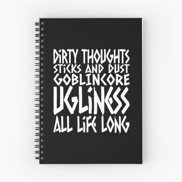 Item preview, Dirty Thoughts Sticks And Dust GOBLINCORE Manifest designed and sold by Marny Design.
