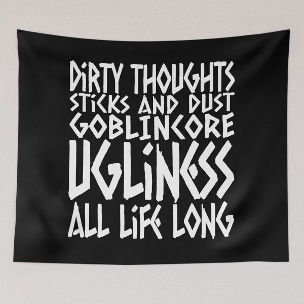 Item preview, Dirty Thoughts Sticks And Dust GOBLINCORE Manifest designed and sold by Marny Design.