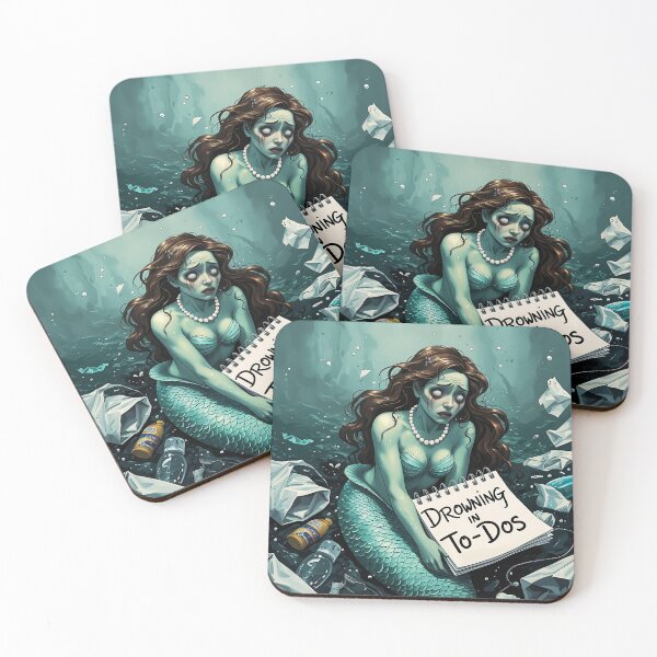 Item preview, Anxiety Mermaid designed and sold by Zazeyy.