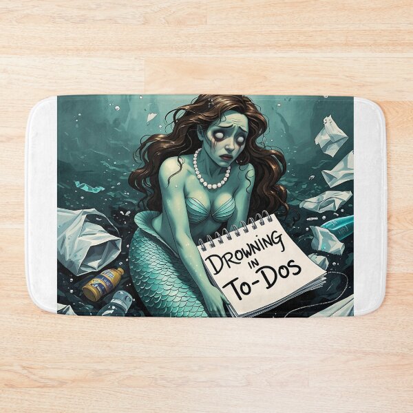 Item preview, Anxiety Mermaid designed and sold by Zazeyy.
