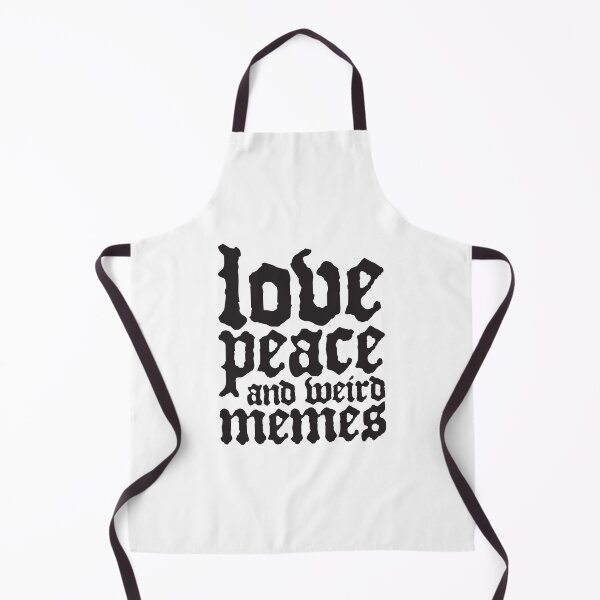 Item preview, Love Peace and Weird Memes designed and sold by Marny Design.