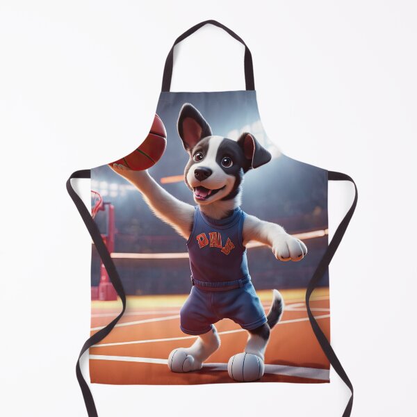 Item preview, Puppy playing basketball designed and sold by Colin Bentham.
